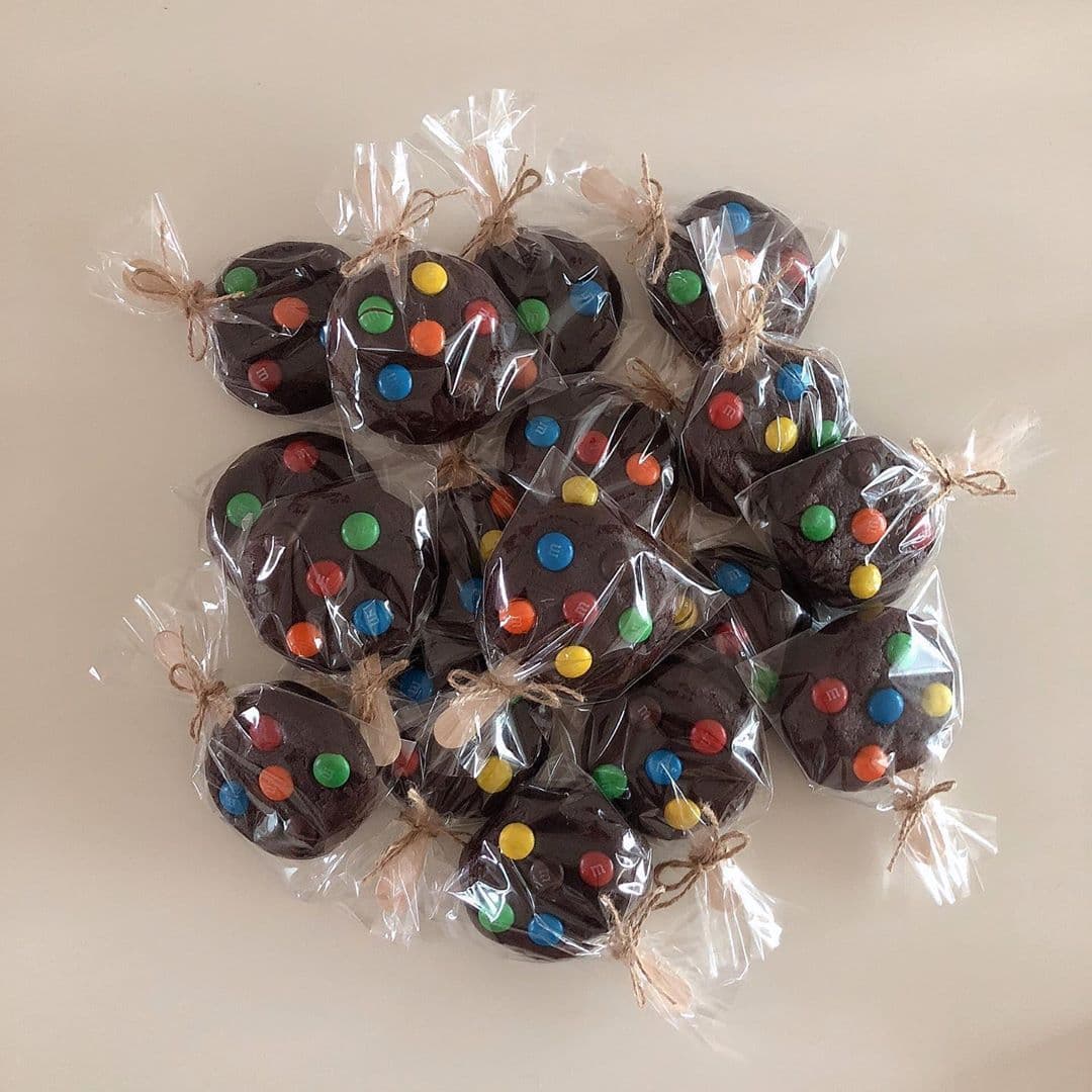 Galletas de chocolate con M&M’s