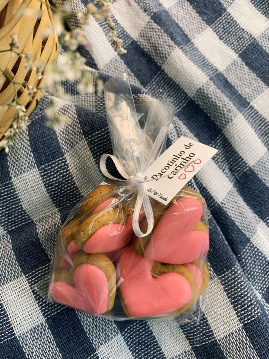 Galletas de corazón sabor vainilla